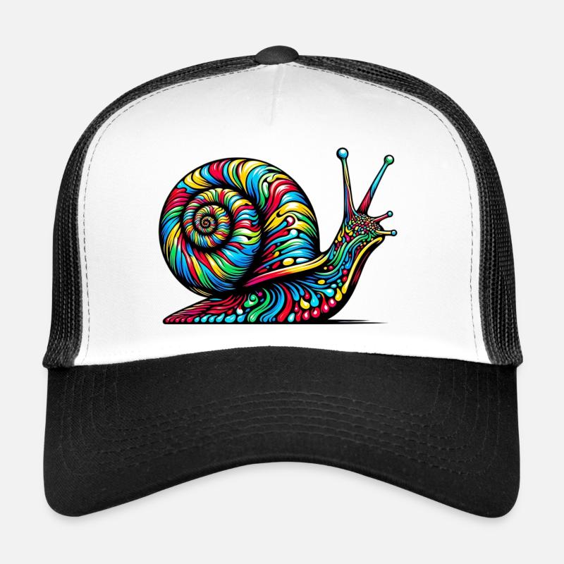 Escargot Casquette trucker 