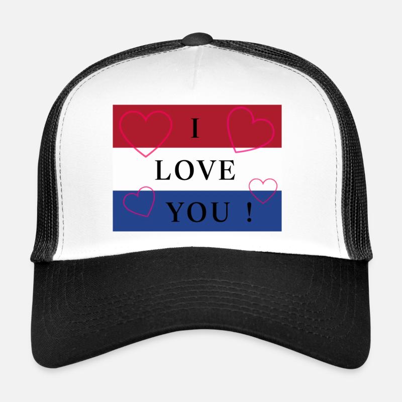 Holland / Niederlande / Pays-Bas Flagge / Drapeau Trucker Cap