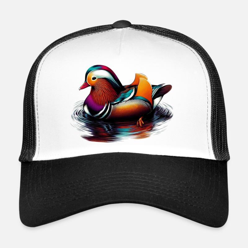 Mandarin duck Trucker Cap