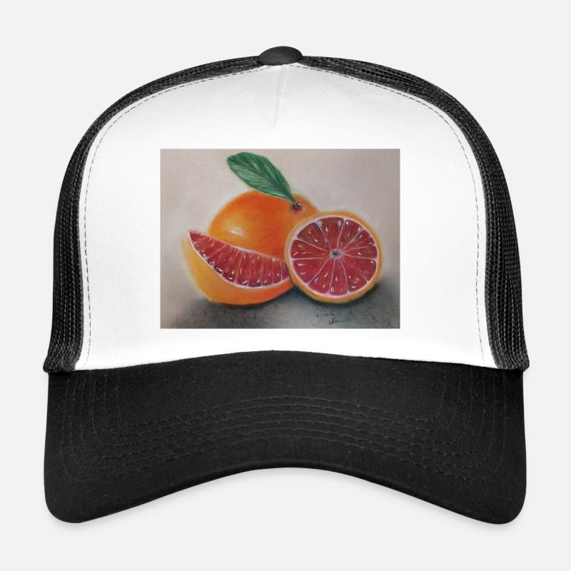 Blutorangen Illustration Trucker Cap