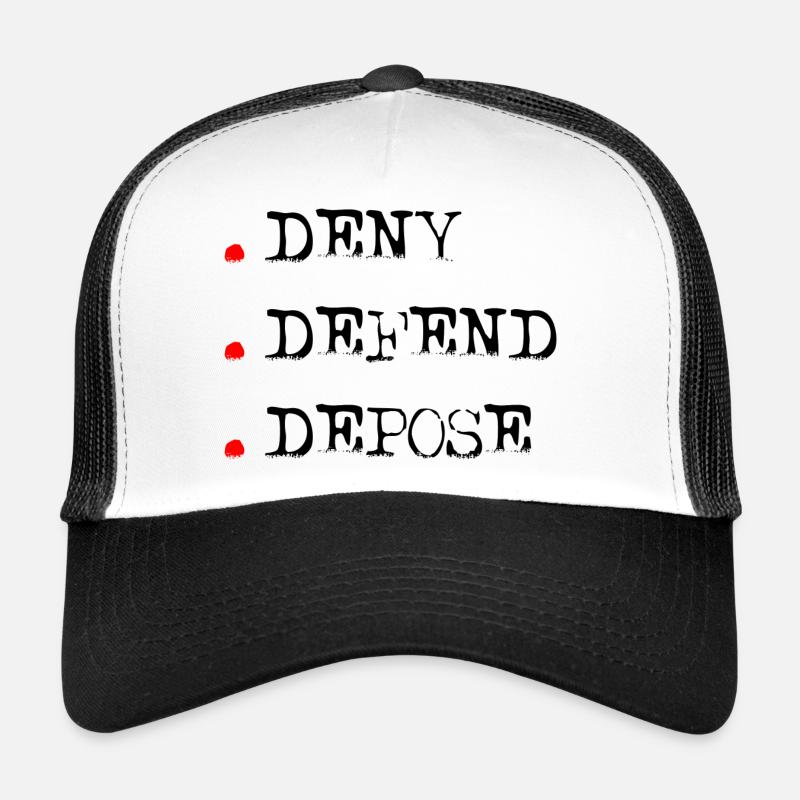 Nier Défendre Déposer Casquette trucker 