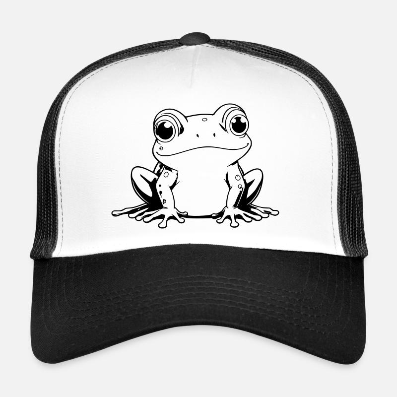 Contours de grenouille Casquette trucker 