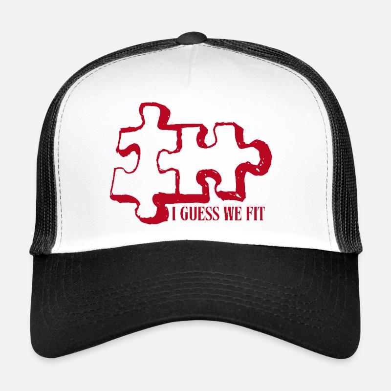 Puzzle pieces Trucker Cap