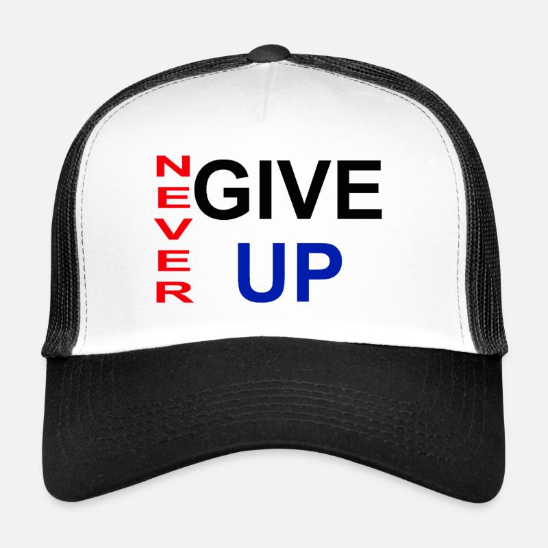 Geben Sie niemals auf! Trucker Cap
