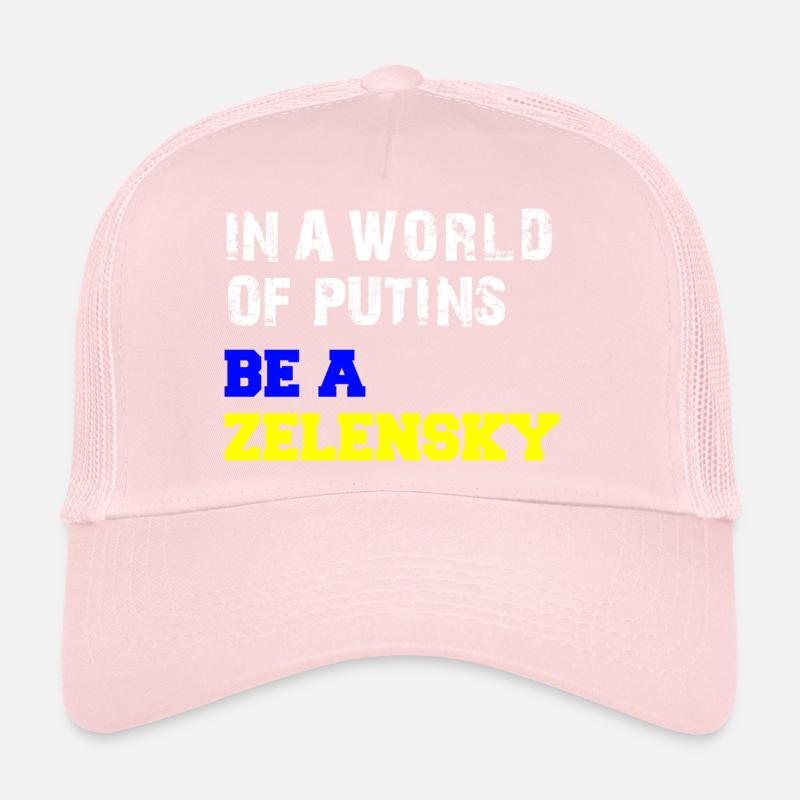 Dans un monde de Poutine, soyez un Zelensky Casquette trucker 