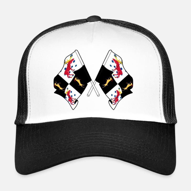 Gävleborg, Schweden – Gekreuzter Stolz Trucker Cap
