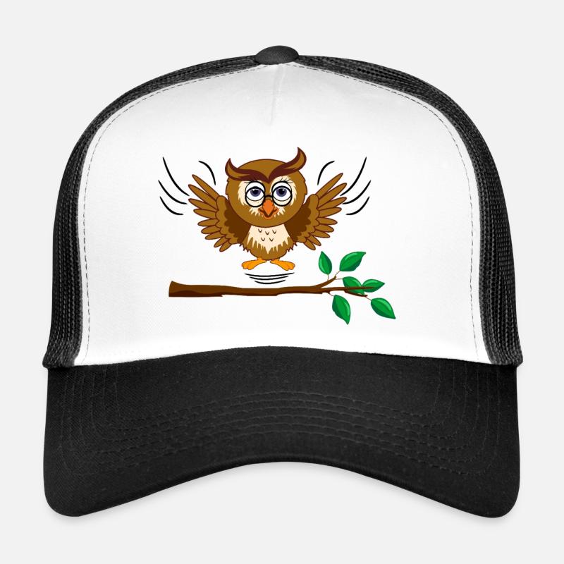 Le hibou s’envole Casquette trucker 