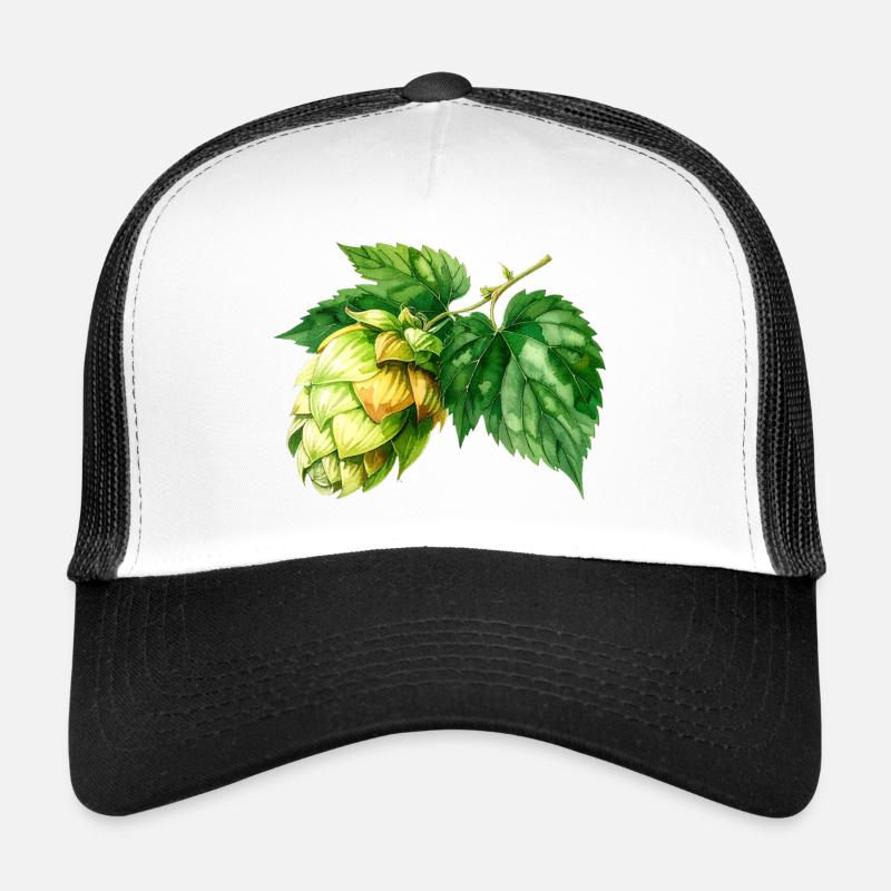 Hops - watercolor Trucker Cap