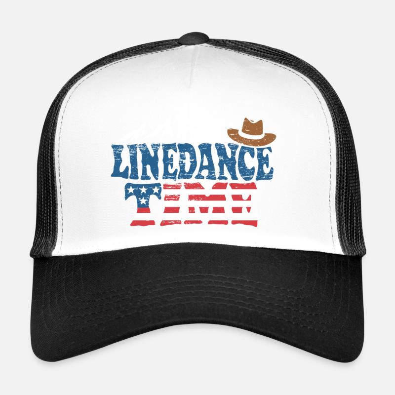 It's linedance time, Linedancing, Country USA Trucker Cap