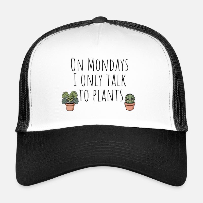 Illustration de plante duo de cactus mignon Casquette trucker 