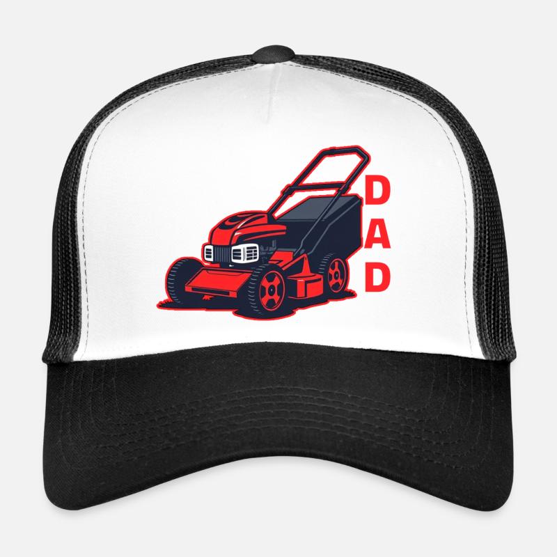Père tondeuse à gazon Casquette trucker 