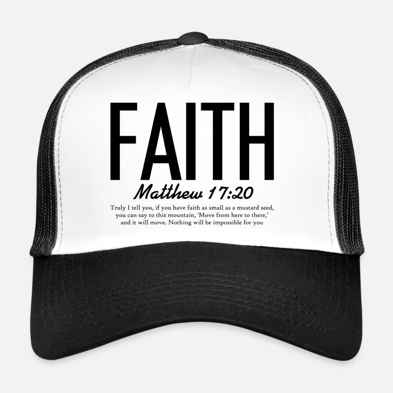 Monochrome Noir minimaliste Casquette trucker 