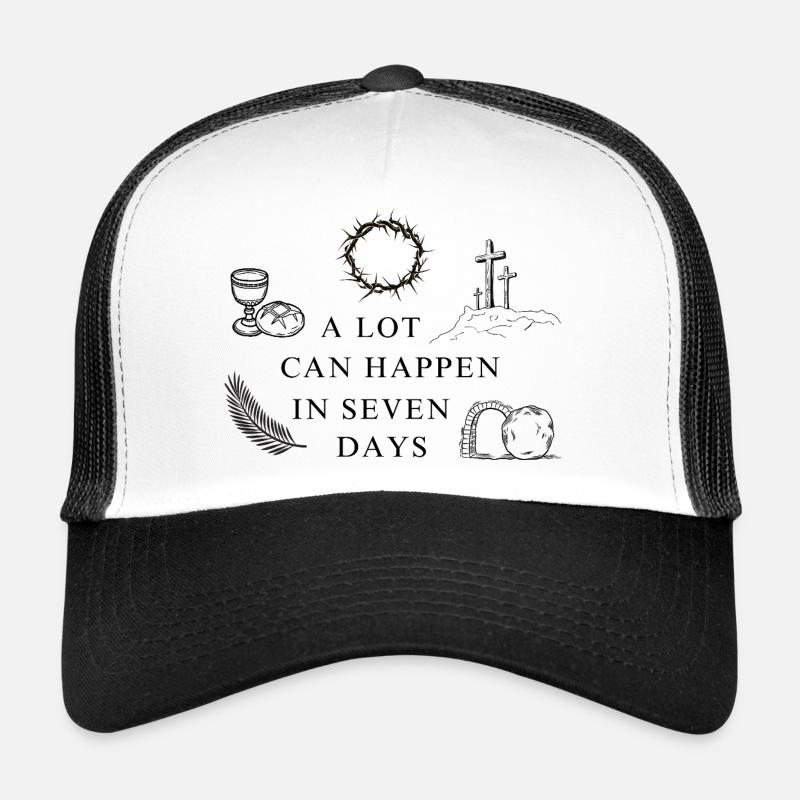 Beaucoup de choses peuvent se passer en sept jours Casquette trucker 