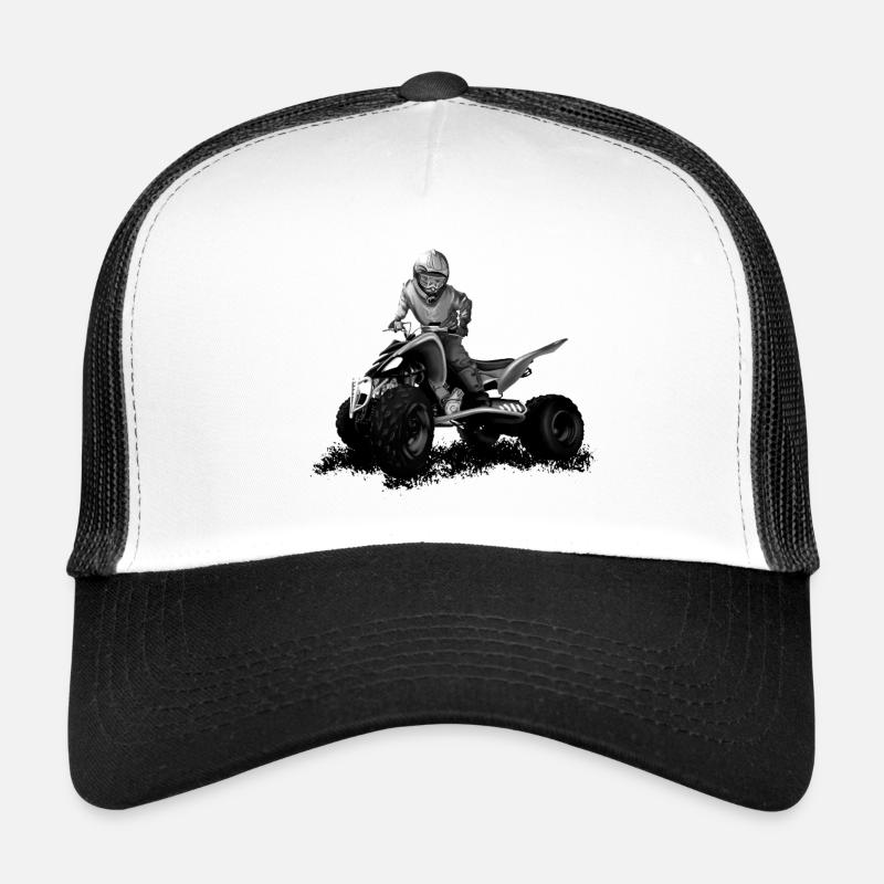 quad bike Trucker Cap