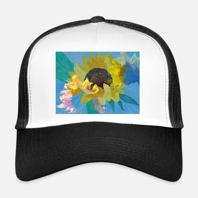 Multi-exposition tournesol Casquette trucker 