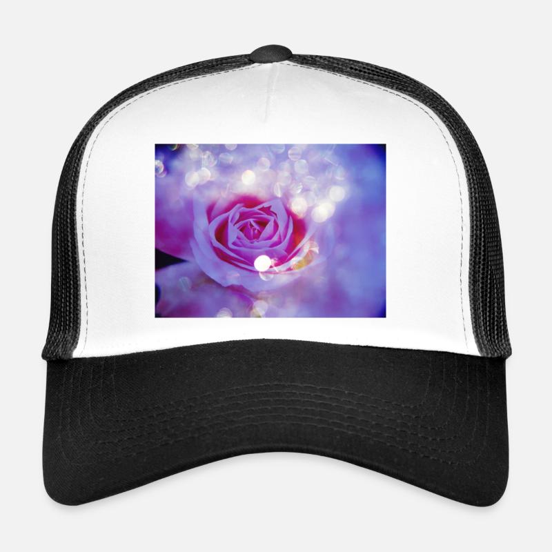 Rose's bright multiple exposure Trucker Cap