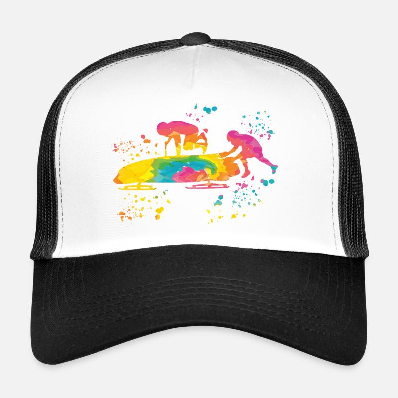 Bobsleigh Bobsleigh à deux Casquette trucker 