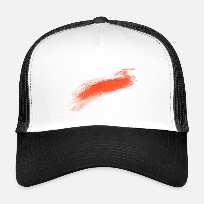Brush stroke Trucker Cap