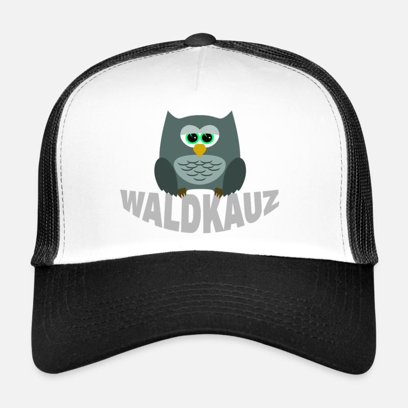 Chouette hulotte Casquette trucker 
