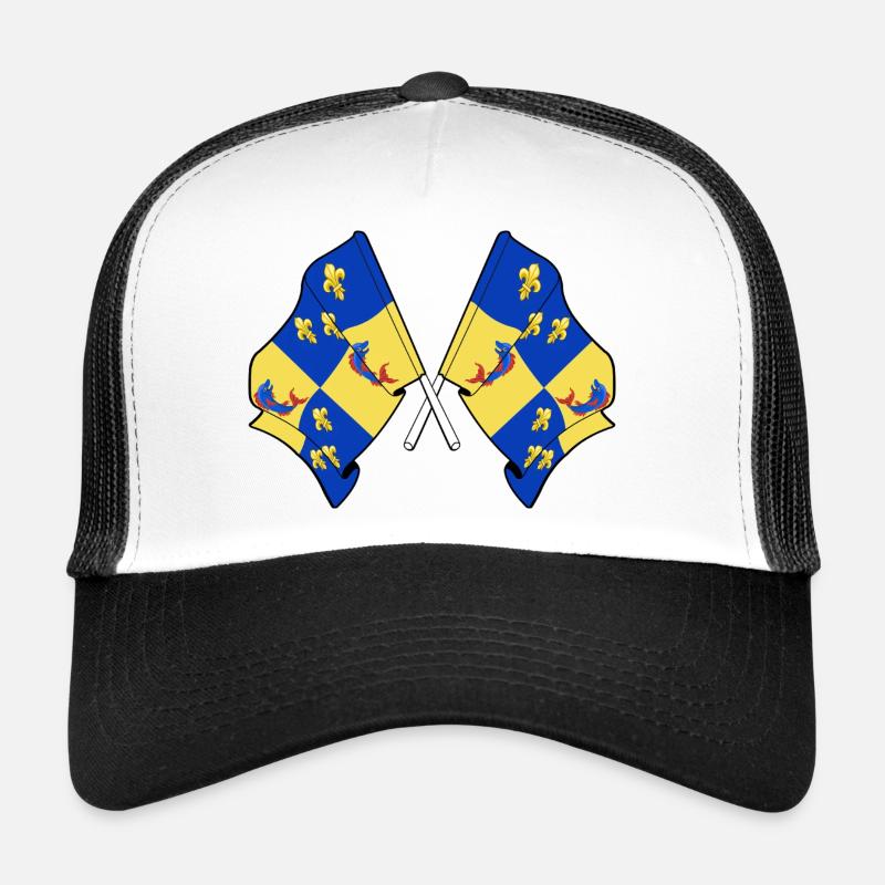 Crossed Dauphiné Flags Trucker Cap