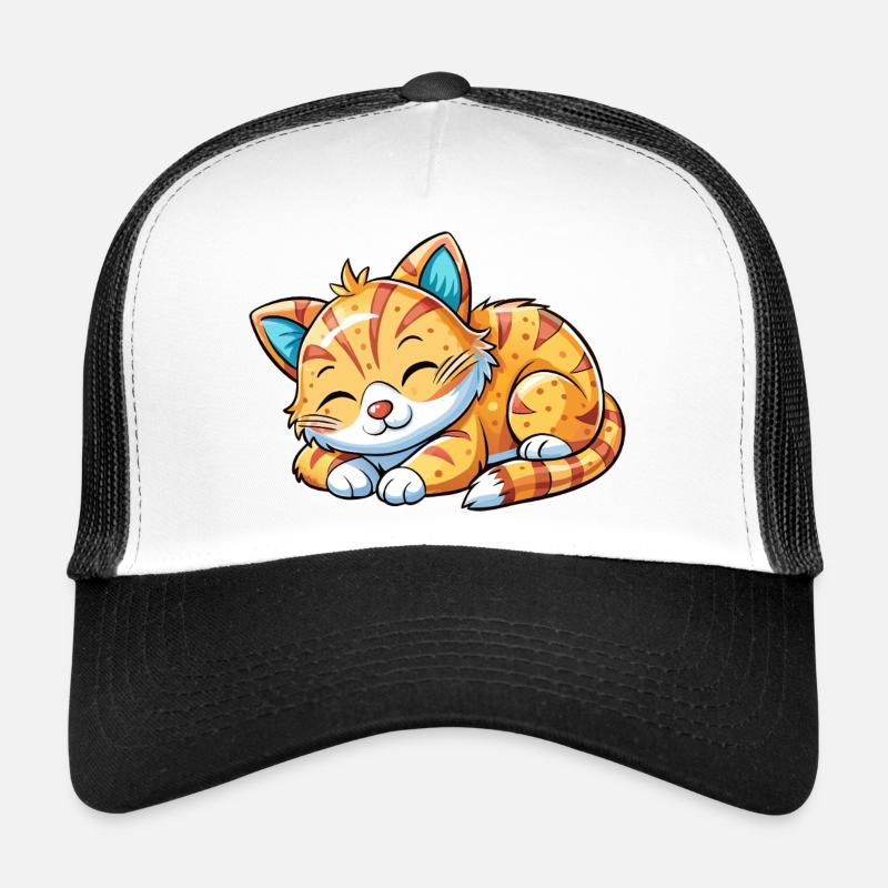Schlafende Katze Trucker Cap