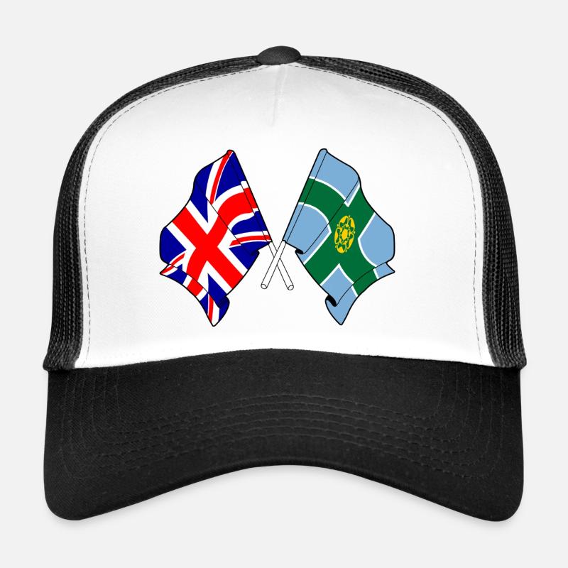 Derbyshire et Grande-Bretagne Casquette trucker 