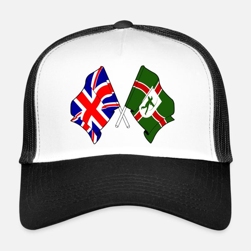 Nottinghamshire & UK Flags Trucker Cap