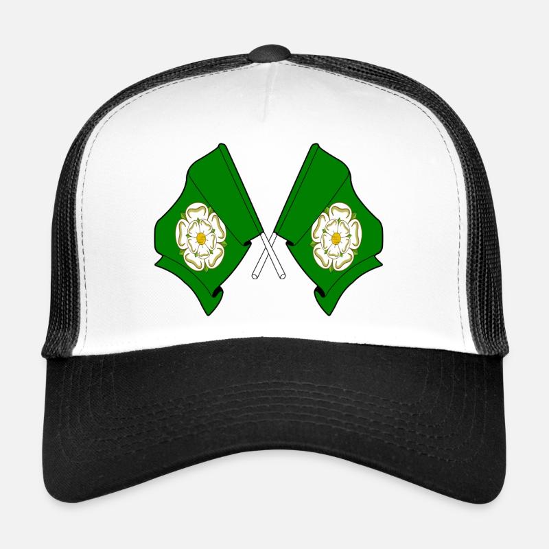 Deux drapeaux franchis – North Yorkshire Casquette trucker 