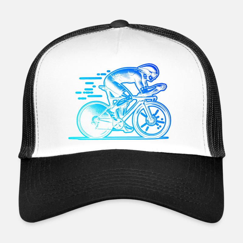 J'adore les vélos de route, super design pour les vélos de course ! Casquette trucker 