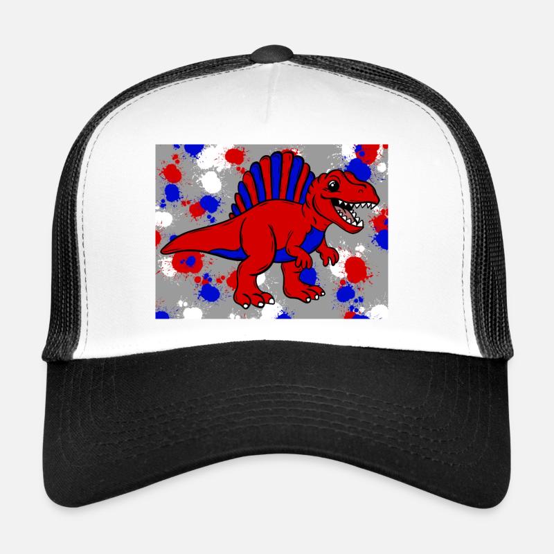 Spinosaurus dino Trucker Cap