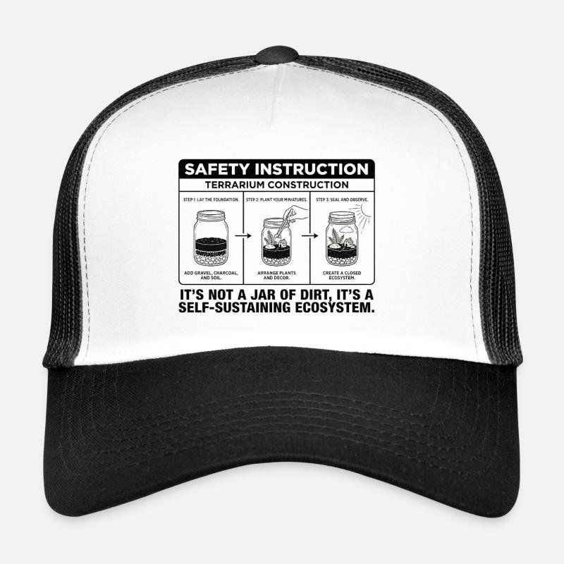 Guide de construction de terrarium : pas juste un bocal de Di Casquette trucker 
