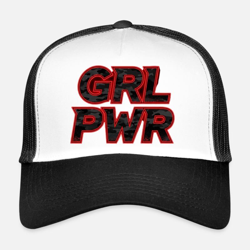 Déclaration sur le pouvoir des filles de GRL PWR Casquette trucker 