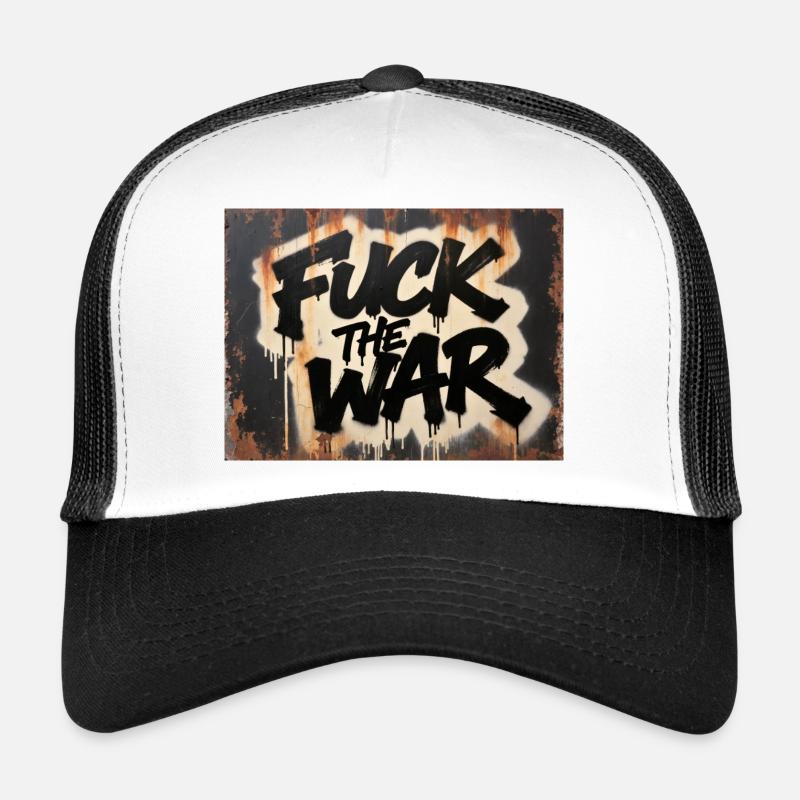 SCHEISS AUF DEN KRIEG Trucker Cap