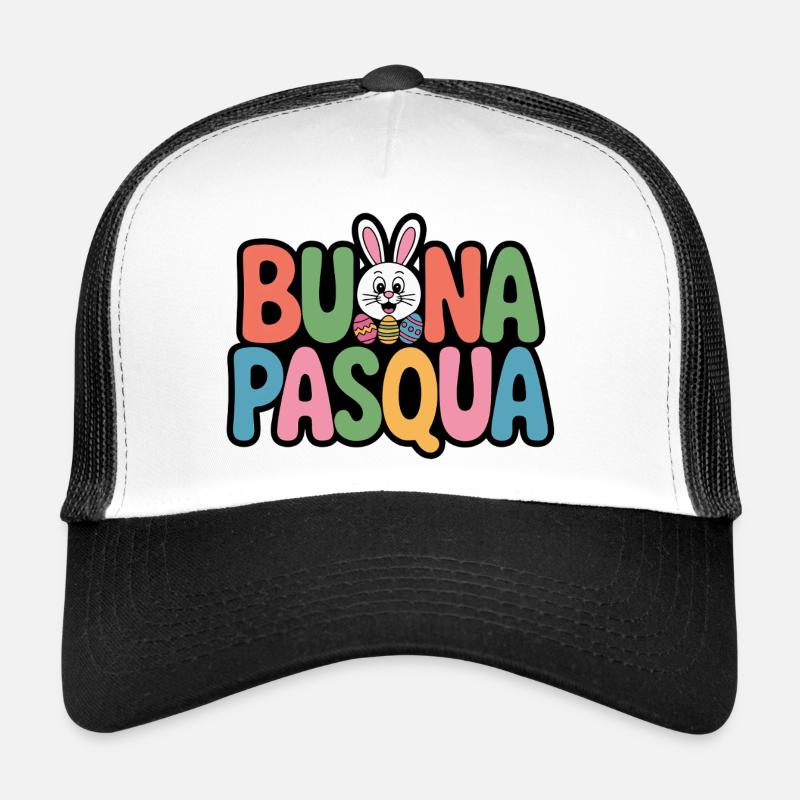 Lapin de Pâques Casquette trucker 