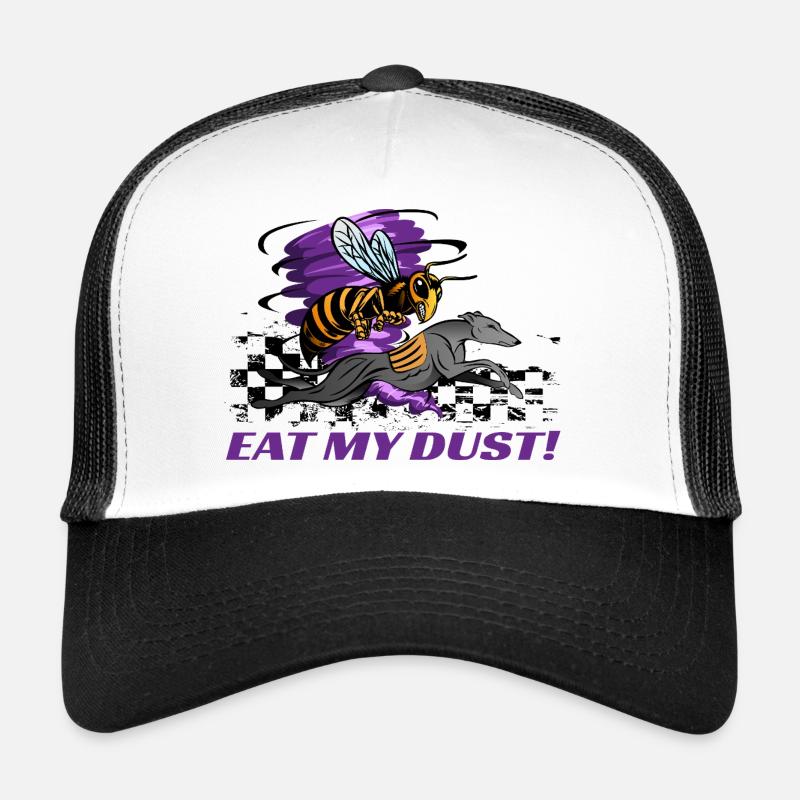 EAT_MY_DUST_BEE Trucker Cap