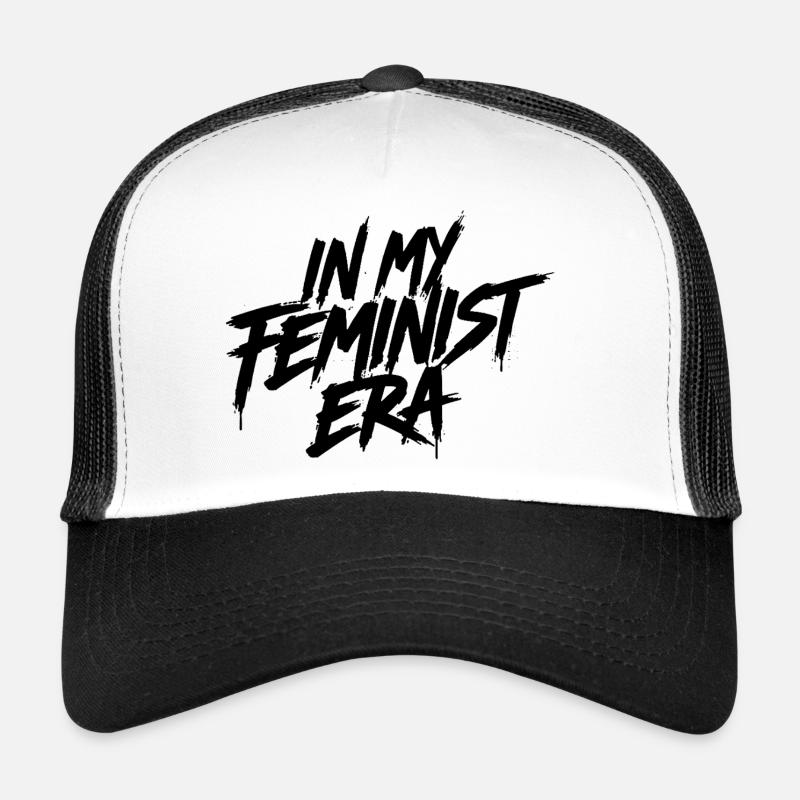 À mon époque féministe, noir Casquette trucker 