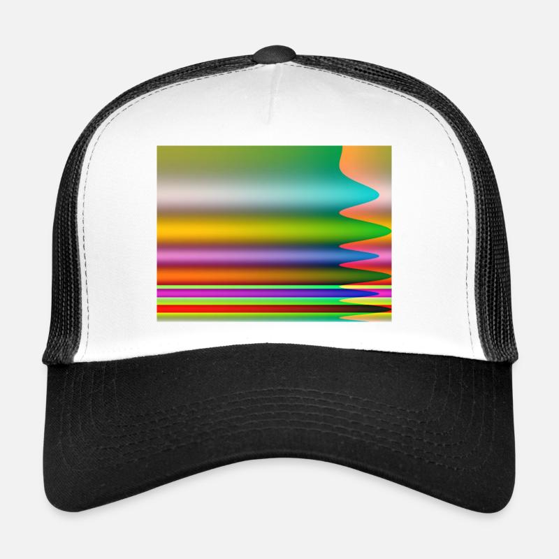 Origine de Thulcca - Casquette trucker - blanc/noir