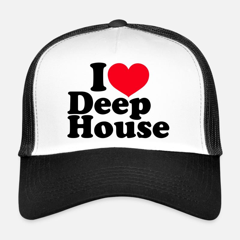 J’adore le deep house Casquette trucker 