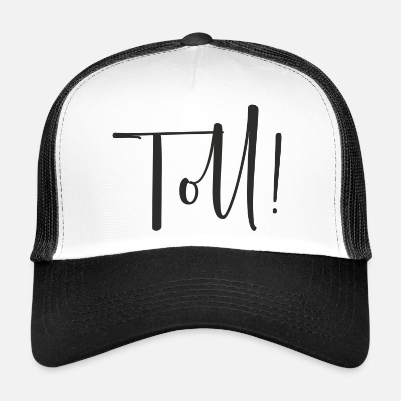 Great – Conception de texte calligraphique Casquette trucker 