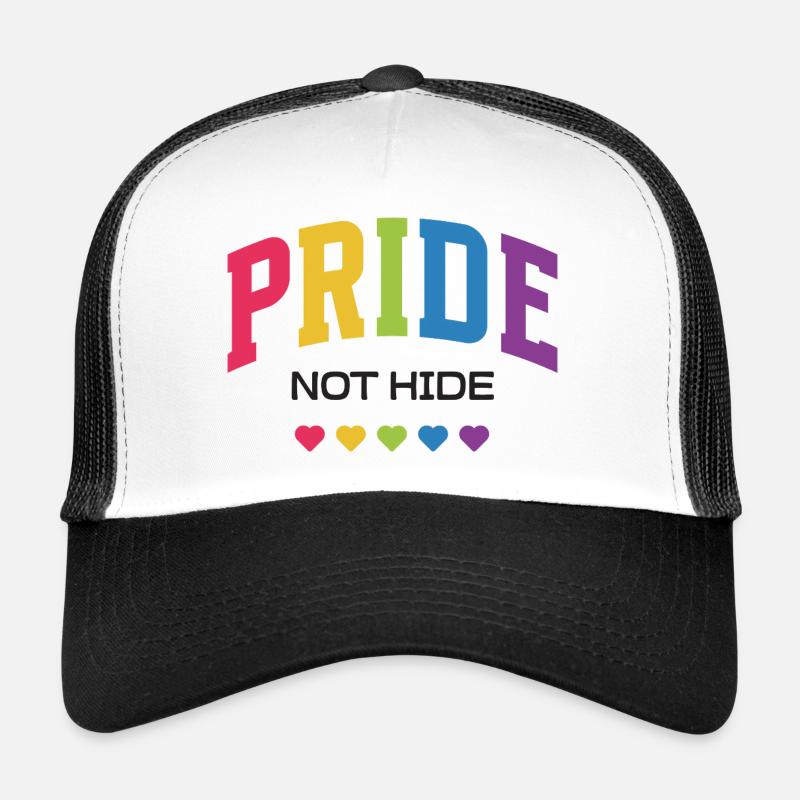 LGBTQ Pride Month - Pride Not Hide Trucker Cap