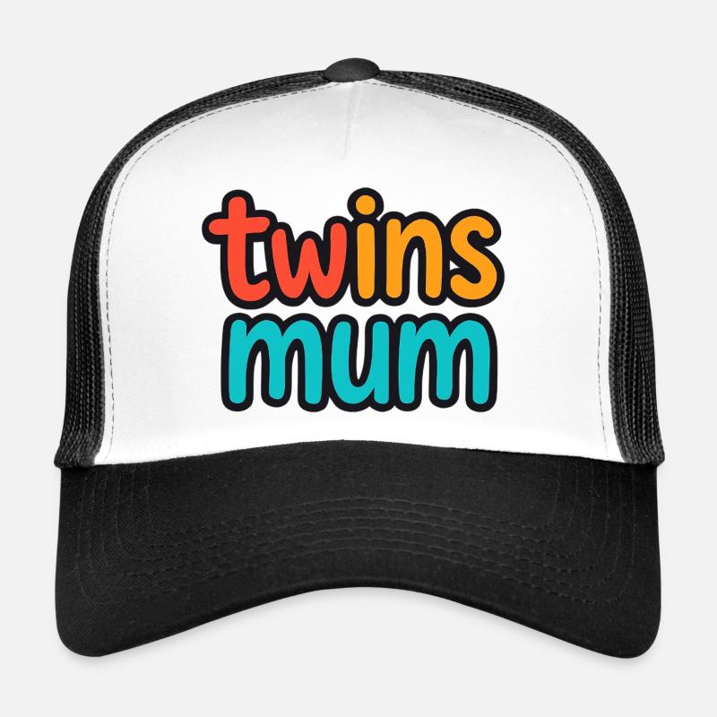 Zwillingsmama Zwillinge Design Trucker Cap