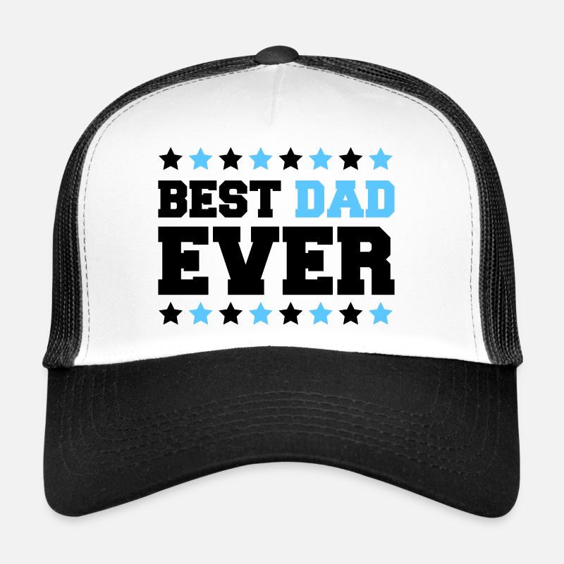 Bold Dad Stars Emblem Trucker Cap