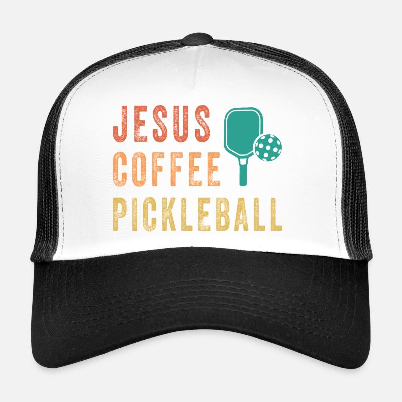 Jesus Coffee Pickleball Casquette trucker 