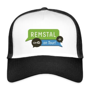 Remstal on Tour - Trucker Cap - Weiß/Schwarz - Vorne