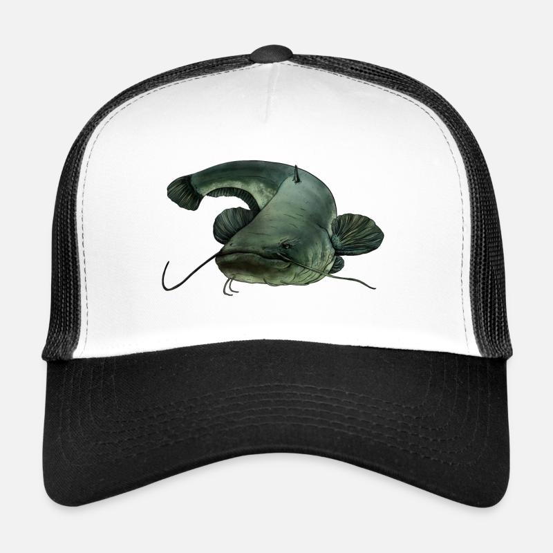 Catfish - Trucker Cap - white/black