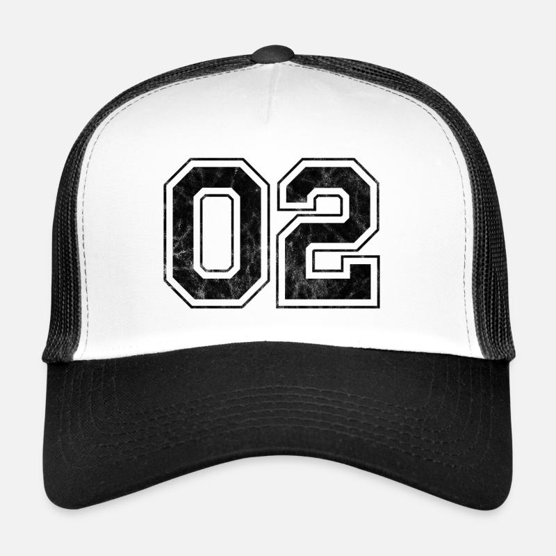 Number 02 Trucker Cap