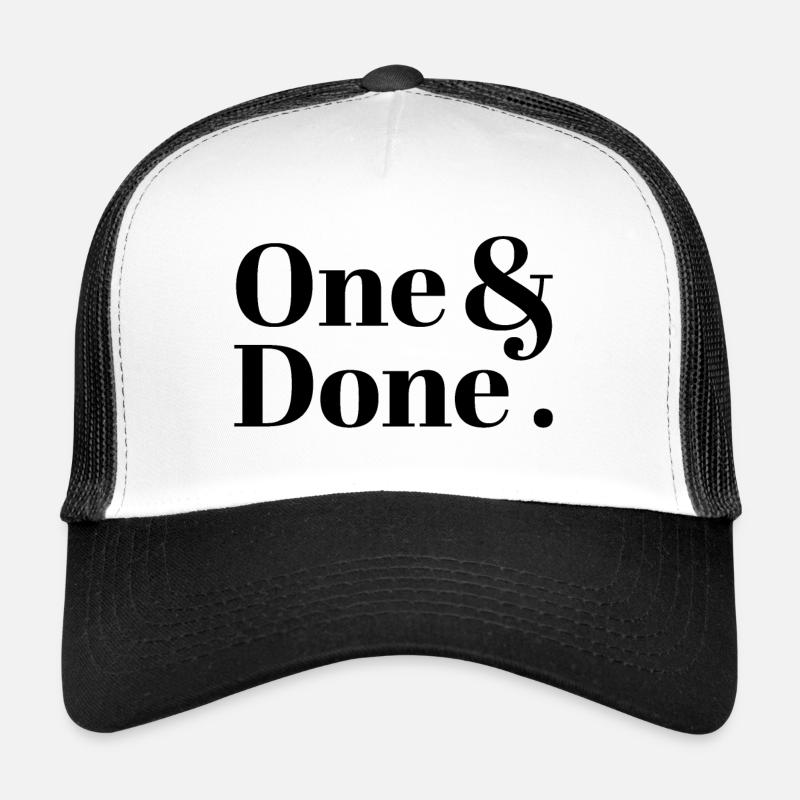 Un et terminé Casquette trucker 