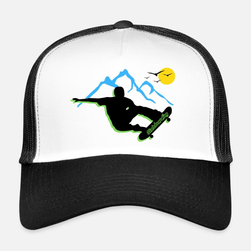 Skateboarding Trucker Cap