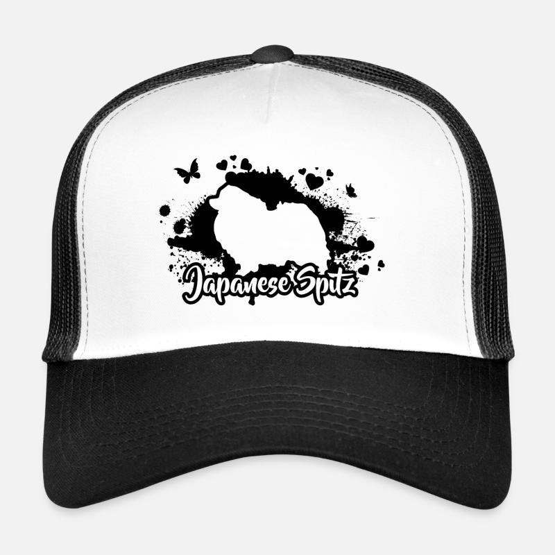 JAPANESE SPITZ Hunderasse Hund Hunde Wilsigns Trucker Cap