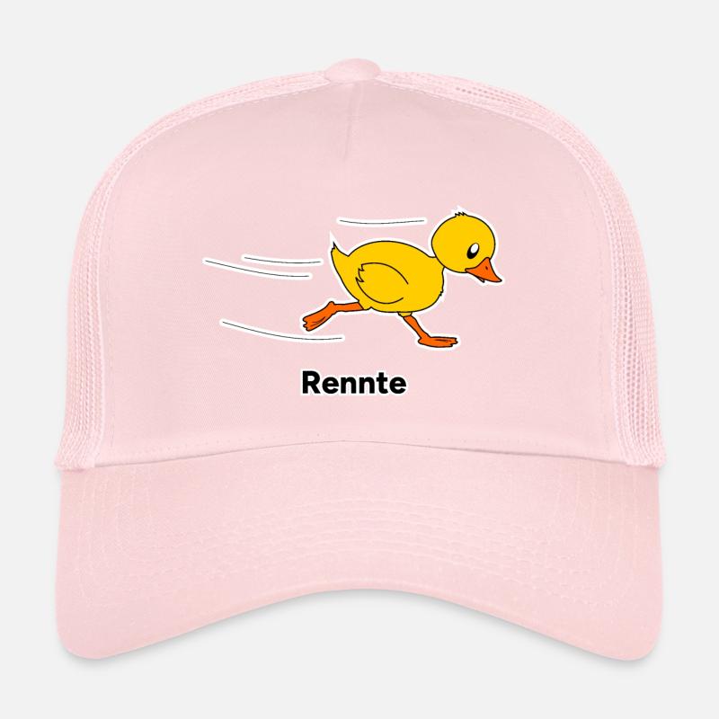 A running duck - a running duck Trucker Cap